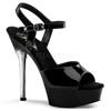 Pleaser - ALLURE609 Sandale à bride à la cheville - Noir Product image